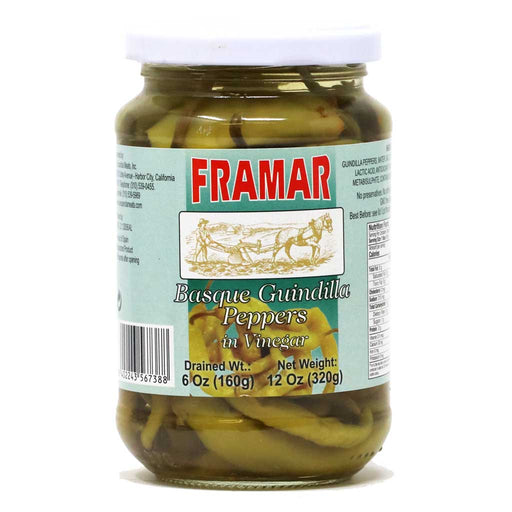 Framar - Basque Green Peppers in Vinegar, 12oz (340.2g) - myPanier