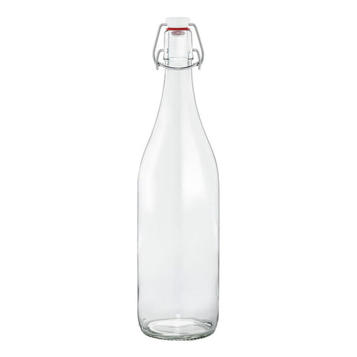 Le Parfait - French Glass Swing Top Bottle with Airtight Hinged Stopper, 1L - myPanier
