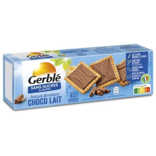 Gerblé - No added Sugar Milk Chocolate Fondant Cookie, 126g (4.5oz) - myPanier