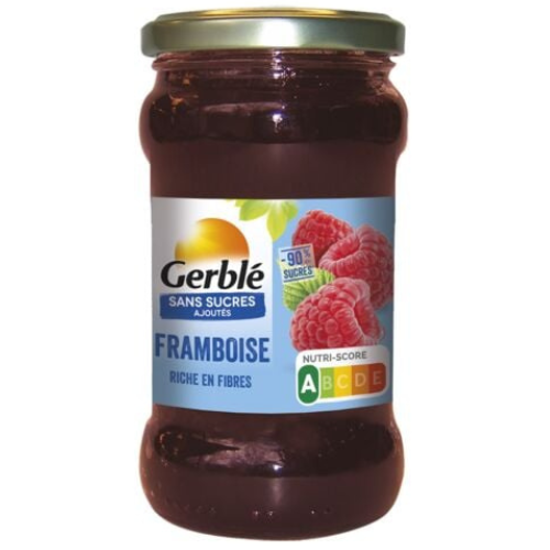 Gerblé - No Sugar Added Raspberry Jam, 320g (11.3oz) - myPanier