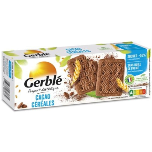 Gerble - Cacao Cereals Cookie, 160g (5.7oz)