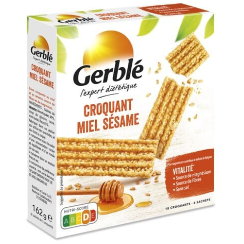 Gerble - Honey Sesame Crunch Bar, 162g (5.8oz)