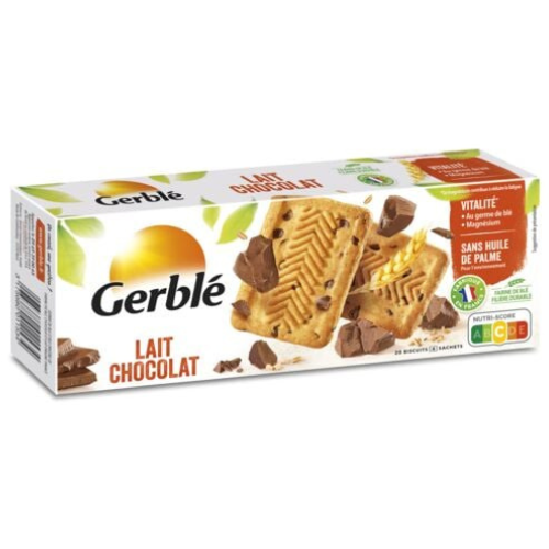 Gerblé - Milk Chocolate Cookie, 230g (8.2oz) - myPanier