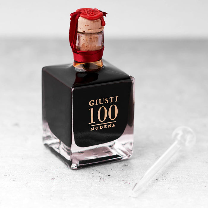 Giuseppe Giusti - Aged Balsamic Vinegar Special Reserve 100-Year-Old, 100ml (3.3 Fl oz) Wooden Box - myPanier