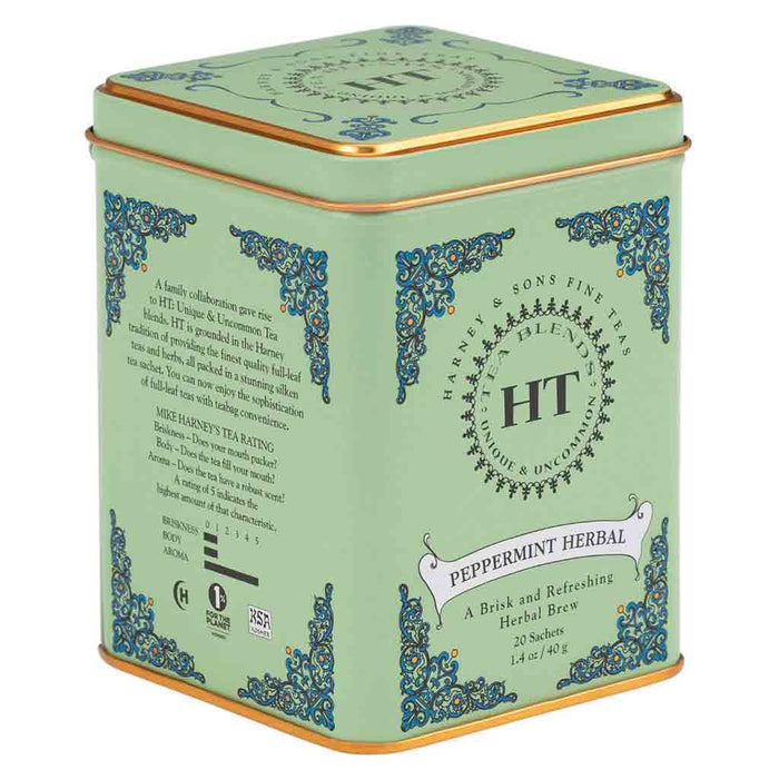 Harney & Sons - Peppermint Tea Sachets, 20ct Tin - myPanier