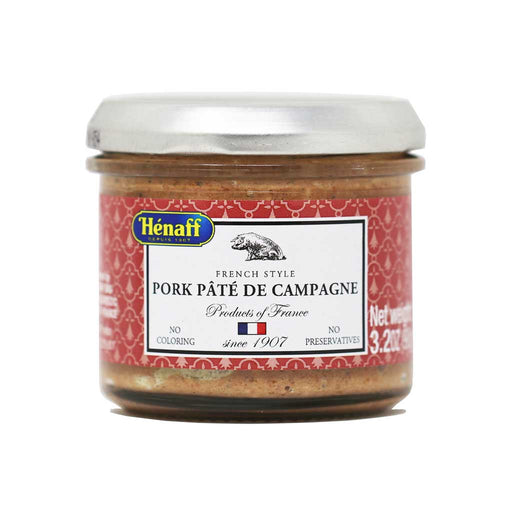 Henaff - Premium French Pate (Pate de Campagne) Glass Jar - myPanier