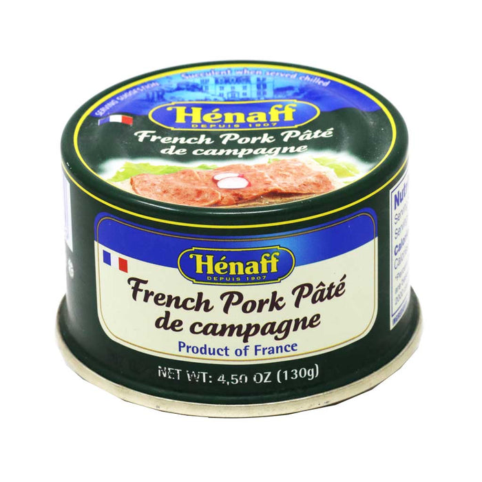 Henaff - Pate de Campagne (Country Pate), 130g (4.5oz) Can - myPanier