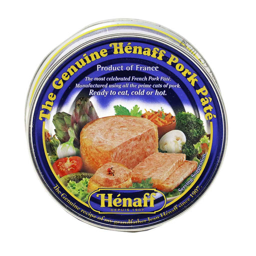 Henaff - French Pate (Pork), 153g (5.4oz) Can - myPanier