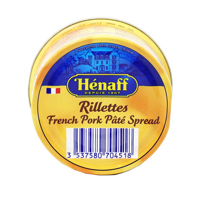Henaff - French Pate Pork Rillettes, 127g (4.4oz) Can - myPanier