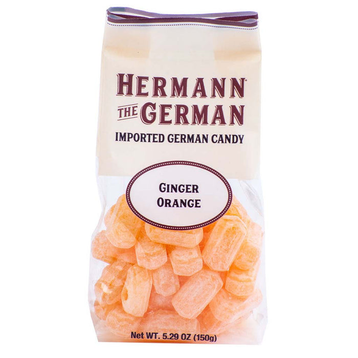 Hermann the German - Ginger Orange Candy, 5.29oz (150g) - myPanier