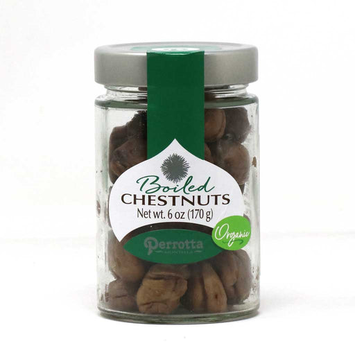 Perrotta - Organic Boiled Chestnuts (Ready to Eat), 170g (6oz)Jar - myPanier