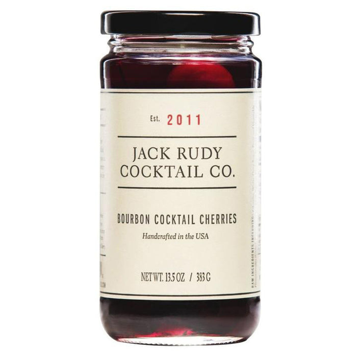 Jack Rudy Bourbon Cocktail Cherries, 13.5oz (383g) Jar - myPanier