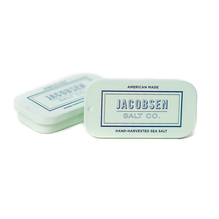 Jacobsen Salt - Sel de mer de finition en flocons, boîte à glissière de 0,42 oz