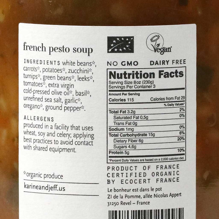 Karine & Jeff Organic Provençal Soup 50cl
