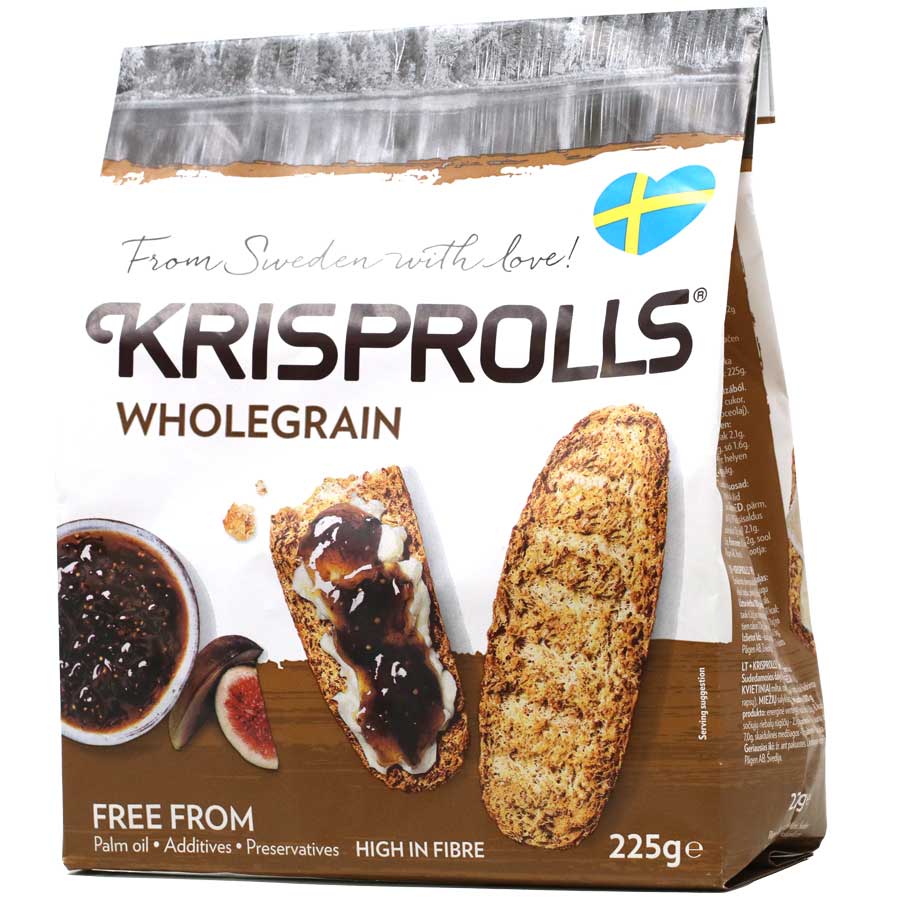 Pagen - Whole Wheat Swedish Krisprolls, 7.9oz (225g)