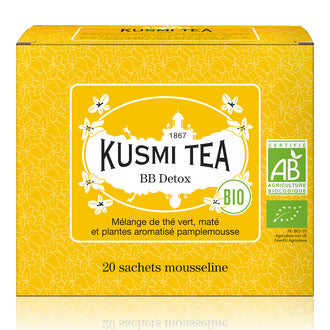 Kusmi Tea | Organic BB Detox, 20 Muslin Bags, 40g (1.4oz) - myPanier