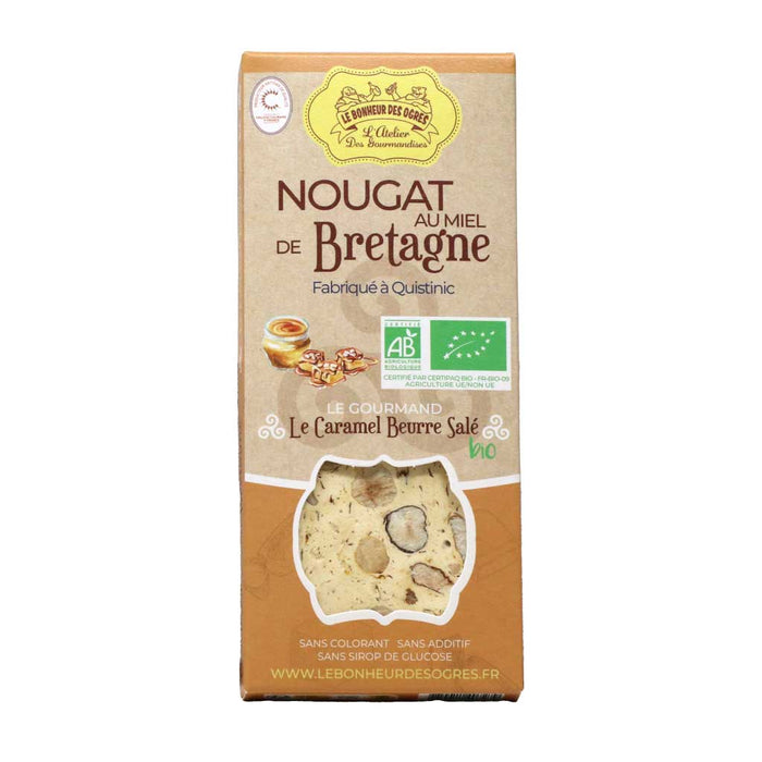 Le Bonheur des Ogres - Nougat from Brittany w/ Organic Salted Butter Caramel - myPanier