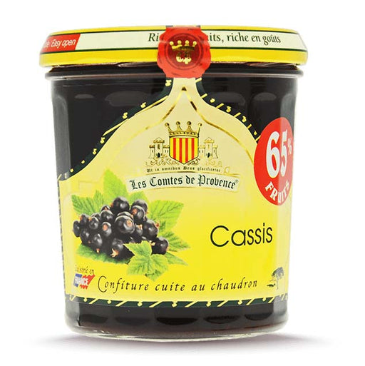 Les Comtes de Provence - Black Currant Preserves, 350g Jar - myPanier