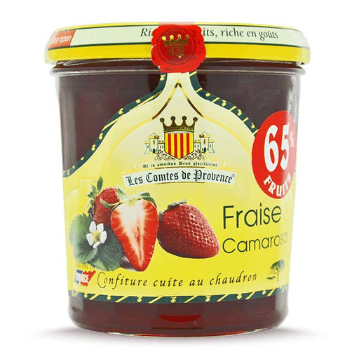 Les Comtes de Provence - Strawberry Preserves, 350g Jar - myPanier