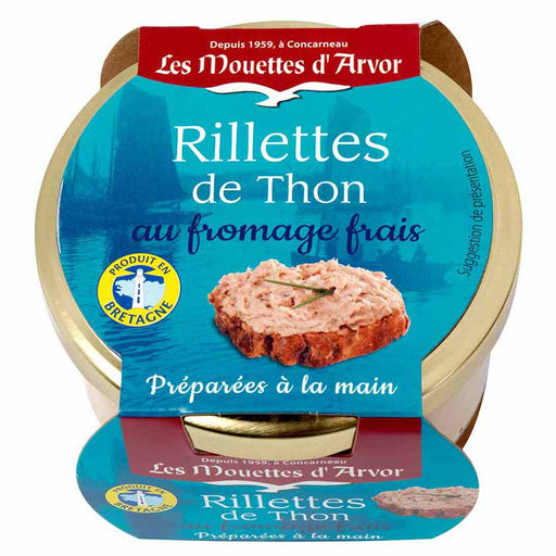 Les Mouettes d'Arvor - Rillettes of Tuna & Fromage Frais, 125g - myPanier