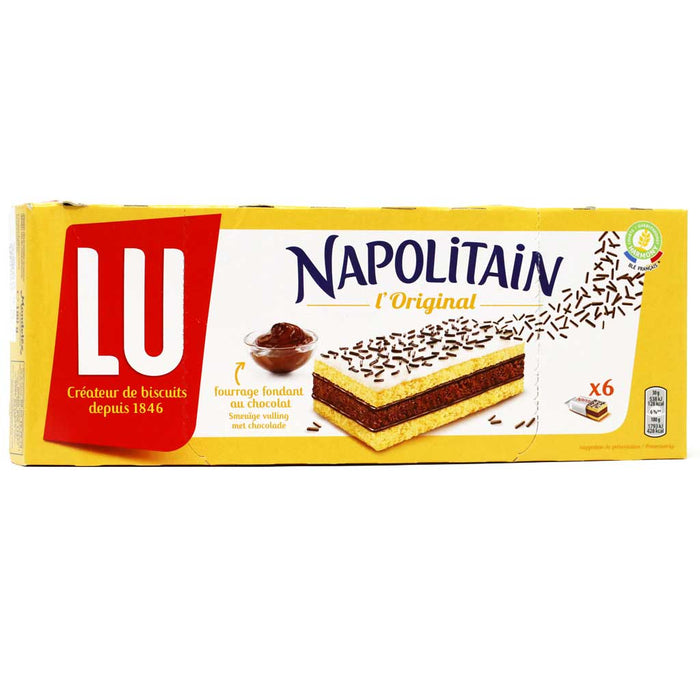 Lu - Napolitain Sponge Biscuits, 180g (6.4oz) - myPanier