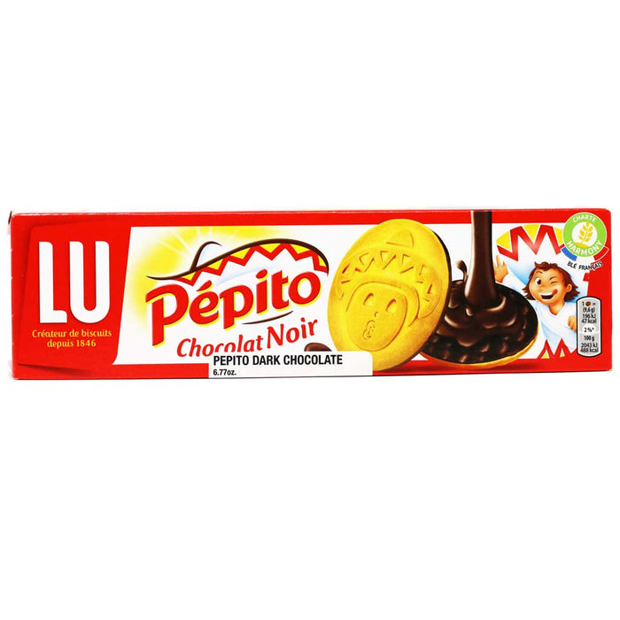 Lu - Pépito au chocolat noir, 192g (6.8oz)