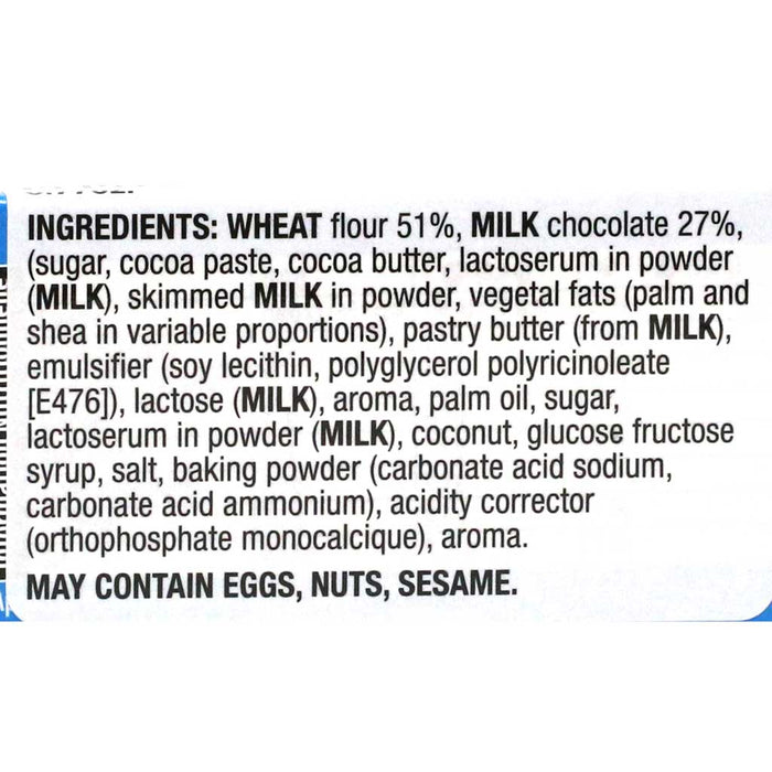 Pépito chocolat au lait - LU - Carton de 120 sachets