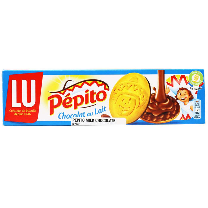 Lu - Pépito au chocolat au lait, 192g (6.8oz)