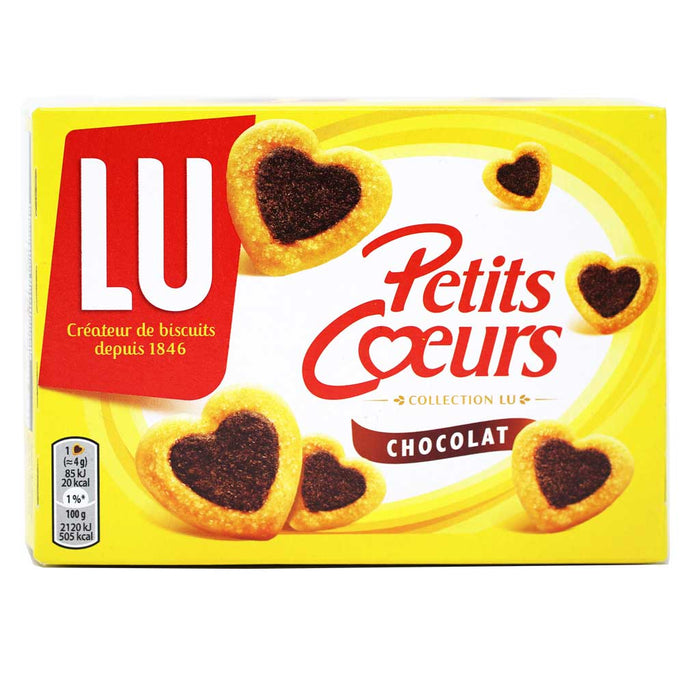 LU - Petits Coueurs Chocolate Cookies, 125g (4.4oz) - myPanier