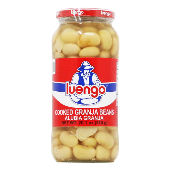 Luengo - Alubias de Granja (Cooked Spanish Butter Beans), 20.2oz - myPanier