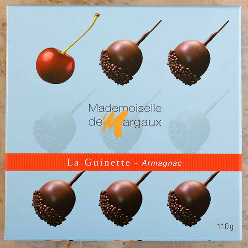 Mademoiselle de Margaux Cherries in Armagnac Dipped in Chocolate - myPanier