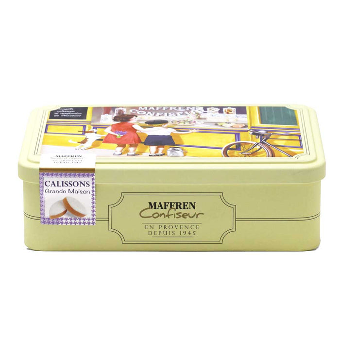 Maffren - "Grande Maison" Vintage Box of Small Calissons, 250g - myPanier