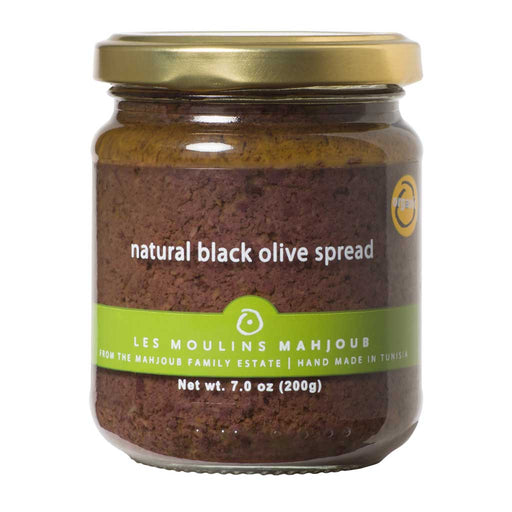 Moulins Mahjoub - Organic Black Olive Spread, 200g (7oz) - myPanier
