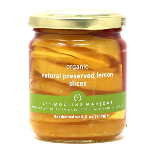 Mahjoub - Organic Natural Preserved Lemon Slices, 150g (5.3oz) - myPanier