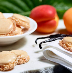 Maison Bruyere - Apricot Vanilla Macaroons, 1.8oz (50g) - myPanier