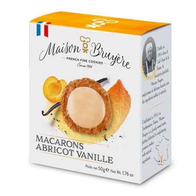 Maison Bruyere - Apricot Vanilla Macaroons, 1.8oz (50g) - myPanier