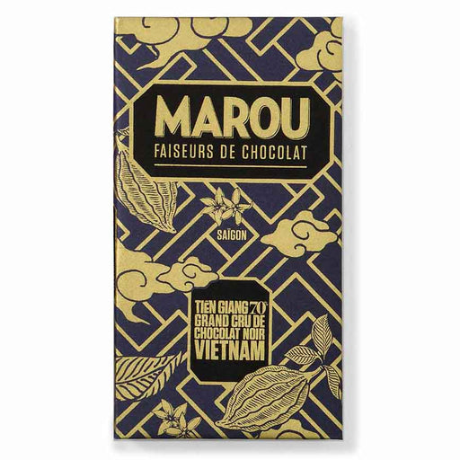 Marou - Tien Giang 70% Single Origin Chocolate, 80g (2.8oz) Bar - myPanier