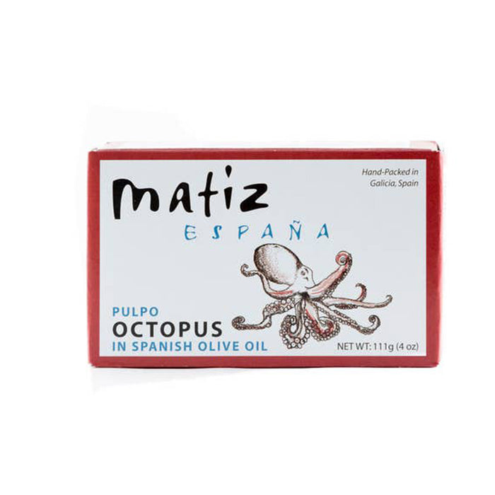 Matiz - Octopus in Spanish Olive Oil (Pulpo), 120g (4.2oz) Tin - myPanier
