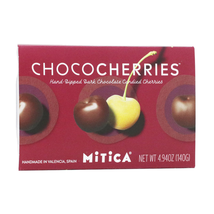 Mitica - Hand Dipped Dark Chocolate Cherries, 4.94oz (140g) - myPanier