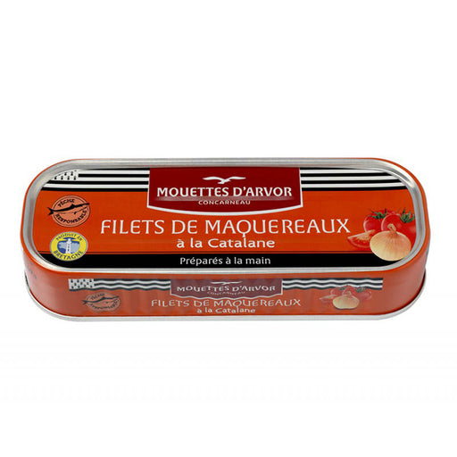 Mouettes Arvor - Mackerel Fillets in Catalane Sauce - myPanier