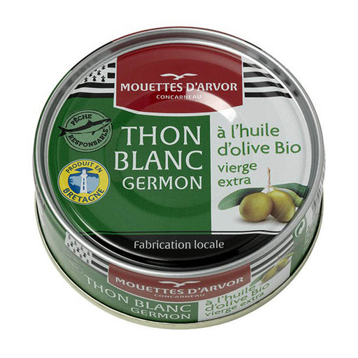 Mouettes d'Arvor - White Tuna w/ Organic EVOO - myPanier