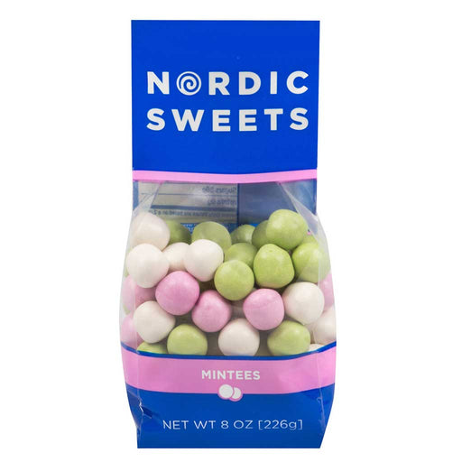 Nordic Sweets - Candy Coated Chocolate Mintees, 8oz Bag - myPanier
