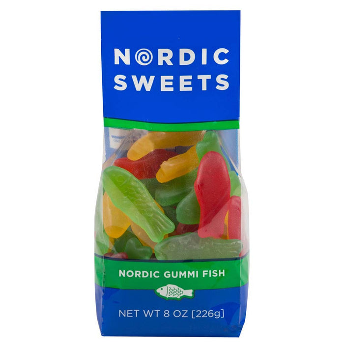 Nordic Gummi Fish Assortment, 8oz (226g) Bag - myPanier