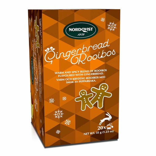 Nordqvist - Gingerbread Rooibos Tea Bags 20pc, 35g (1.2oz) - myPanier