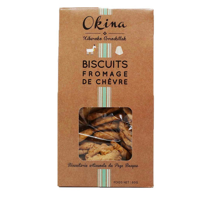 Okina - Goat Cheese Biscuits, 2.8oz (80g) - myPanier