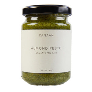 Canaan Palestine - Almond Pesto (Organic) by Canaan Palestine, 130g Jar - myPanier