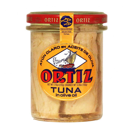 Ortiz - Yellowfin Tuna in Olive Oil, 220g Jar - myPanier