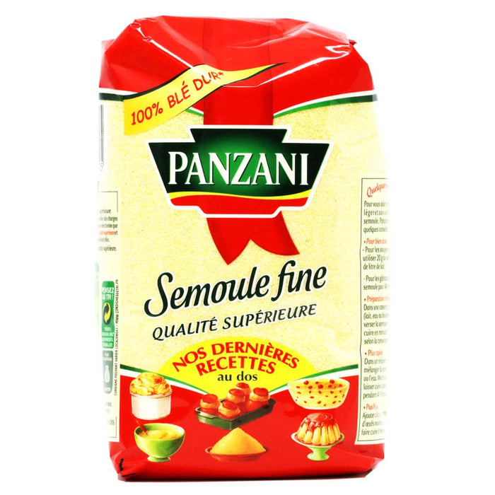 Panzani - Semoule fine, 500g (17.6oz)