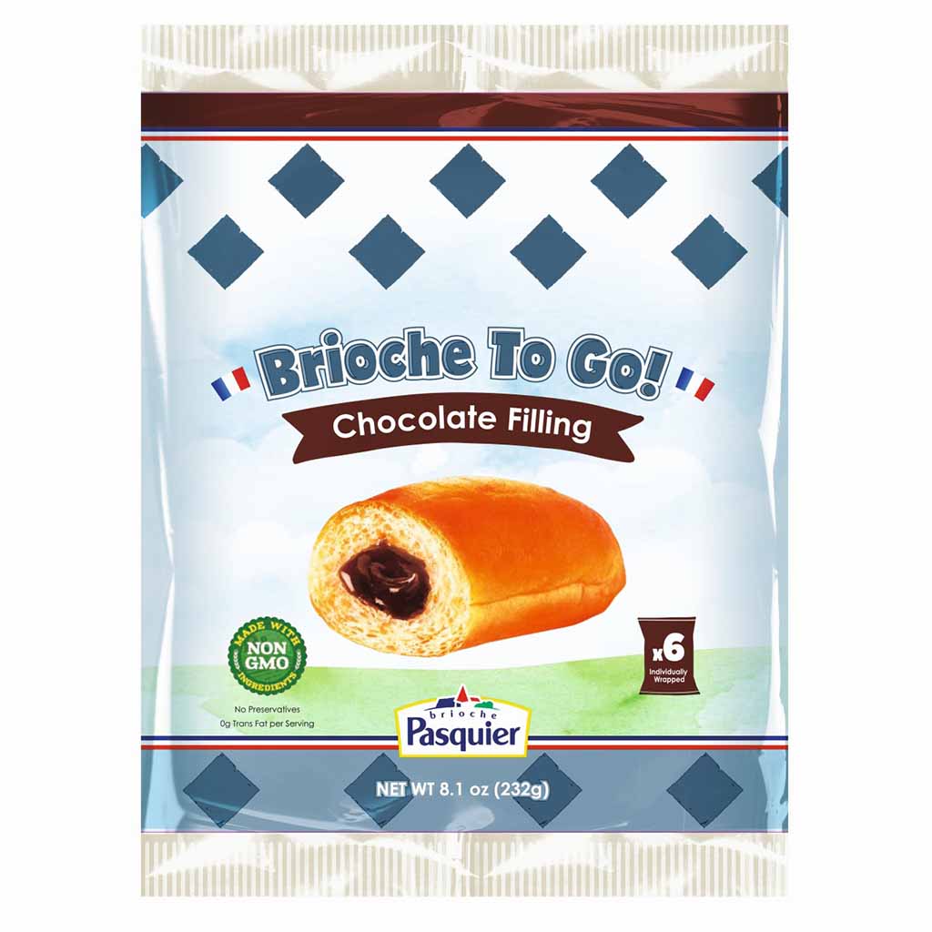 Pasquier - Chocolate Filled Brioche To-Go French Rolls - myPanier
