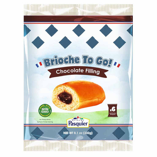 Pasquier - Chocolate Filled Brioche To-Go French Rolls - myPanier